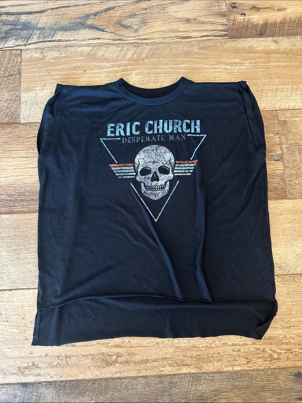 Eric Church Black 'Desperate Man' Graphic Tee